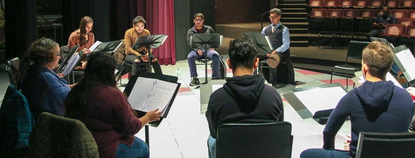 High School Playwriting Competition Rehearsals - Photo by John Moore