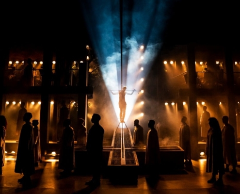 The company of the North American Tour of JESUS CHRIST SUPERSTAR. Photo by Matthew Murphy.