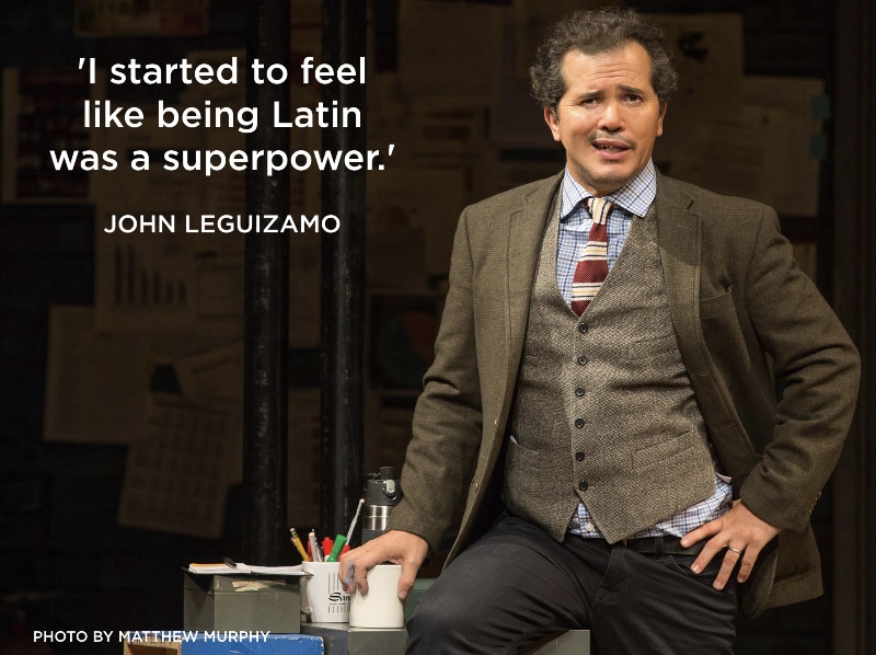 John Leguizamo in LATIN HISTORY FOR MORONS, Photo by Matthew Murphy, 2017