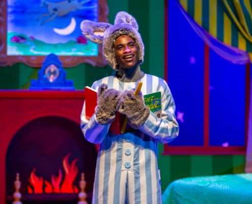 Rakeem Lawrence as Bunny in GOODNIGHT MOON_Photo by Adams VisCom