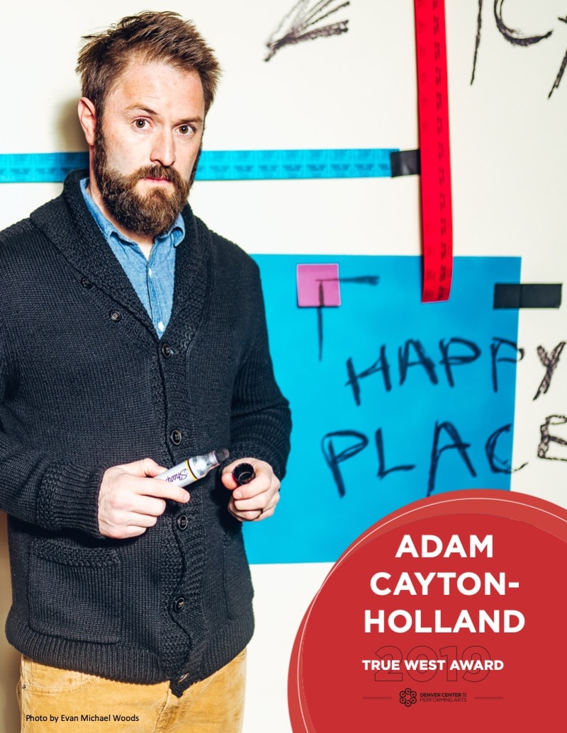 2019 True West Awards. Adam Cayton-Holland. Photo by Evan Michael Woods