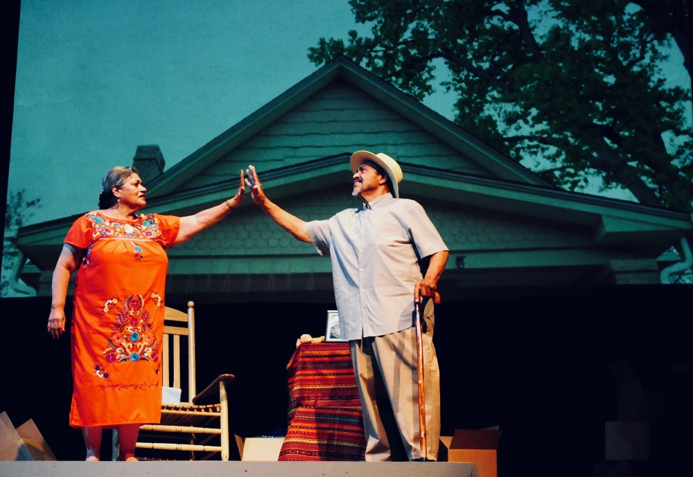 Yolanda Ortega and Angel Mendez Soto in Su Teatro's 'Northside'