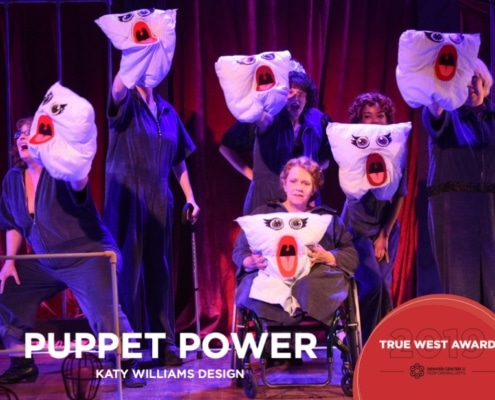 2019 True West Award Katy Williams Puppetry. Photo by Michael Ensminger.