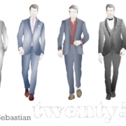 Meghan Anderson Doyle's renderings for the character of Sebastian in 'twenty50.'