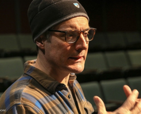 Gareth Saxe in rehearsal for 'Hotter Than Egypt.' Photos by John Moore