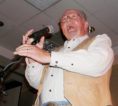 Bill McHale at a Country Dinner Playhouse reunion. Photo by John Moore.