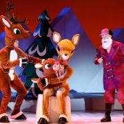 Rudolph Family and Santa