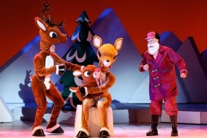 Rudolph Family and Santa