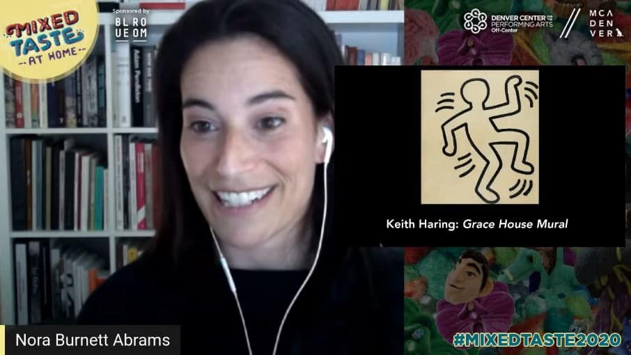 Nora Burnett Abrams speaking on Keith Haring.