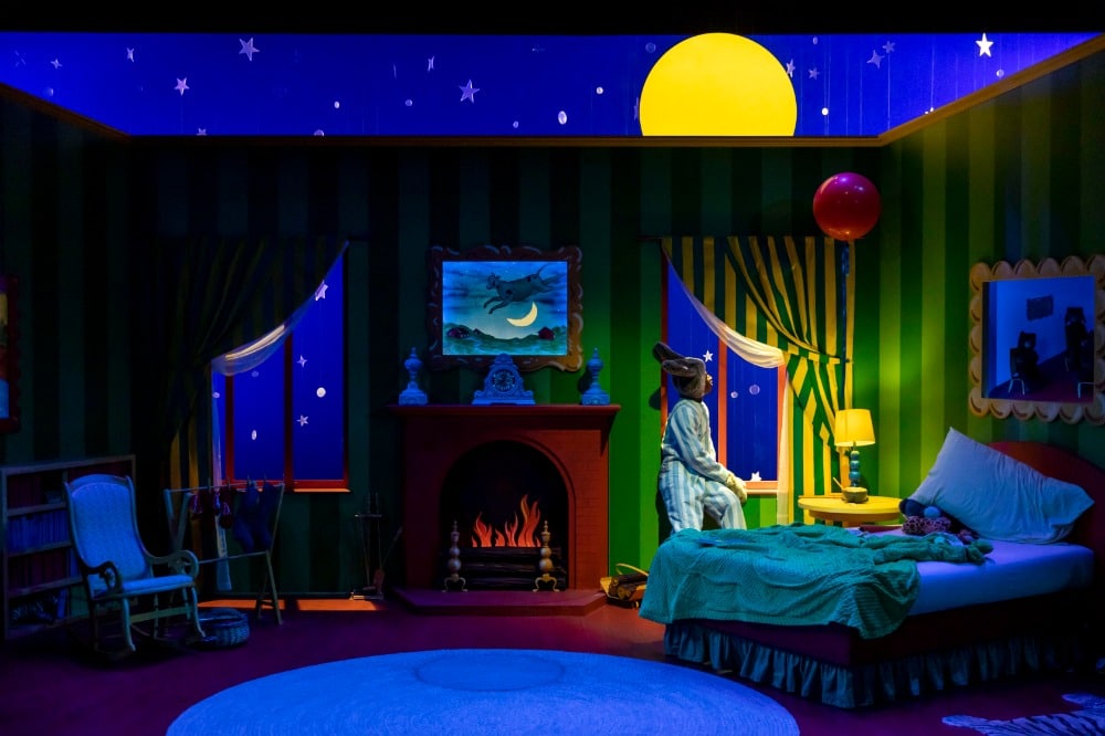 Rakeem Lawrence in GOODNIGHT MOON. Photo by Adams VisCom