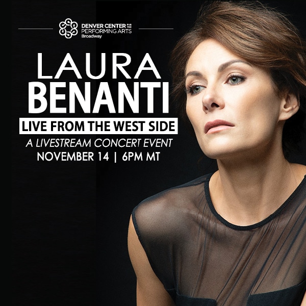 Laura Benanti – Saturday, November 14 at 6pm MT