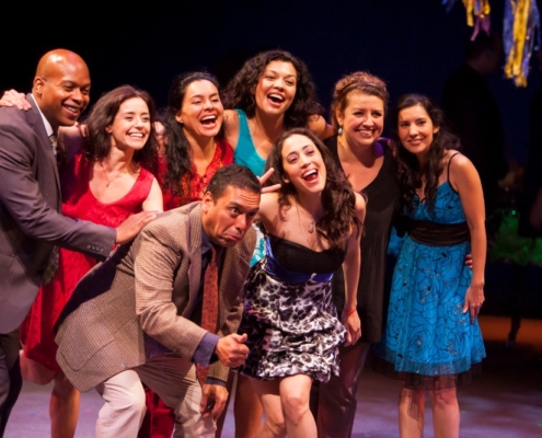 The cast of Just Like Us. Photo by Jennifer M Koskinen.