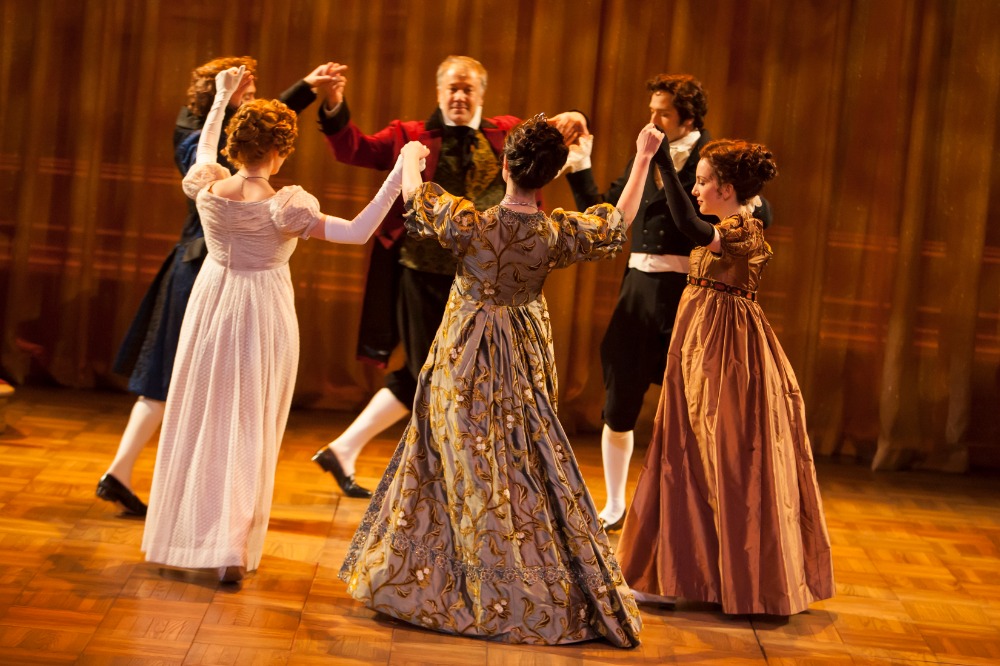 The cast of Sense & Sensibility The Musical. Photo by Jennifer M. Koskinen