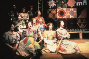 The cast of Quilters