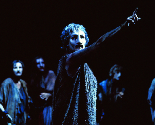 Ann Mitchell as Hecuba in the 2000 Denver Center Theatre Company production of Tantalus1. Photo by p. switzer