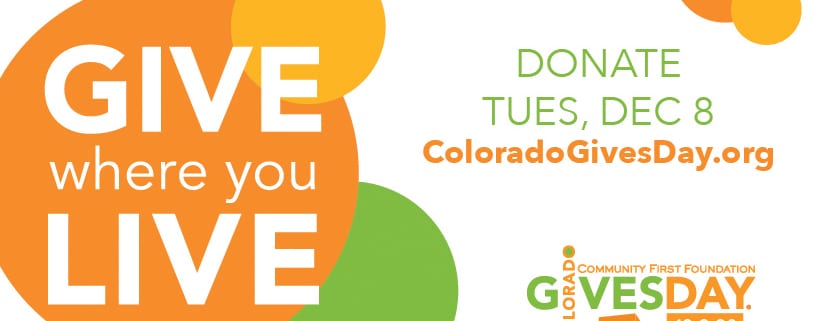 Colorado Gives Day is Tuesday, December 8, 2020