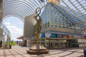 Exterior of the Bonfils in the Denver Center Performing Arts Complex