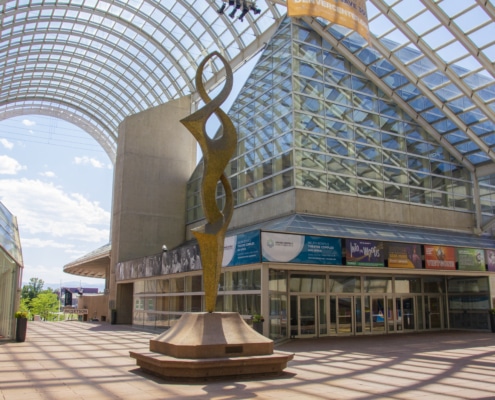 Exterior of the Bonfils in the Denver Center Performing Arts Complex
