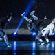 Photo of dancers performing in The Hip Hop Nutcracker