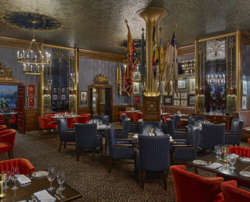 Artist rendering of the Palace Arms restaurant