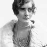 black and white photograph of Betty Pack