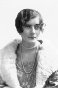 black and white photograph of Betty Pack