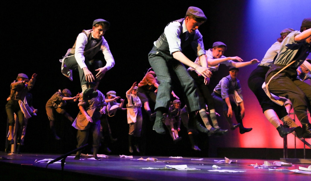 Dancers perform onstage at the DCPA Bobby G Awards