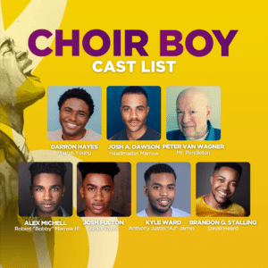 7 cast members of Choir Boy