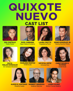 11 cast members of Quixote Nuevo