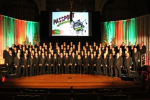 The Denver Gay Men's Chorus performs at Passport to the Holidays