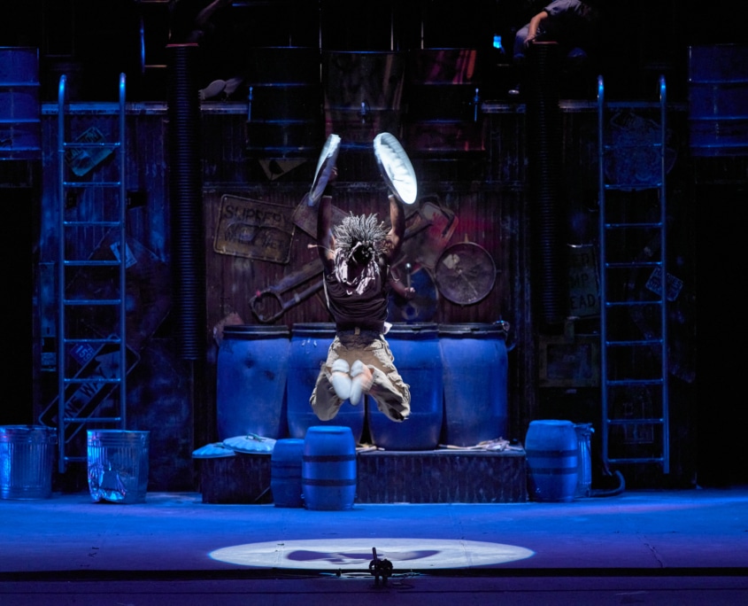 STOMP Created by Luke Cresswell and Steve McNicholas Photo by Steve McNicholas