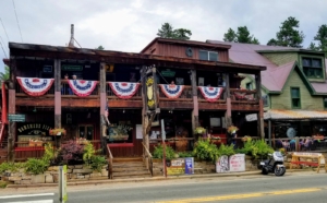 Exterior of the Little Bear Saloon