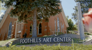 Exterior of the Foothills Art Center