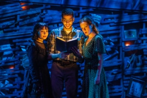 David Wilson (Adam), Kaitlin Feely (Barbara) and Leianna Weaver (Lydia). Photo by Matthew Murphy, 2026.