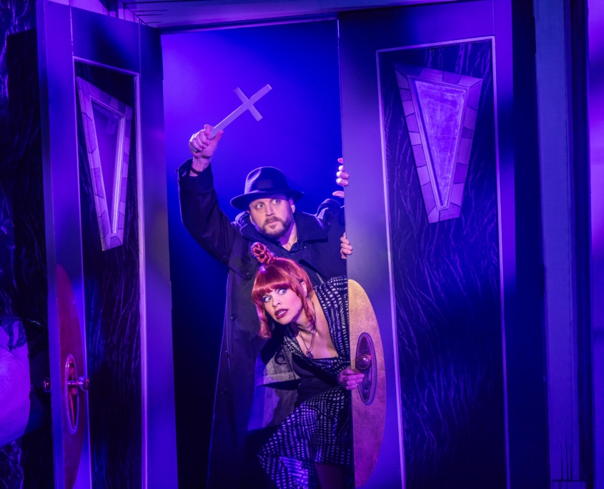 Jeff Brooks (Charles) and Bailey Frankenberg (Delia). Photo by Matthew Murphy, 2026.