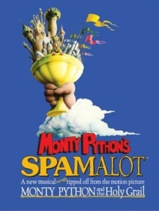 The musical poster for Spamalot