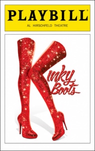 Musical poster for Kinky Boots