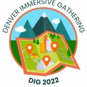 Logo for the Denver Immersive Gathering 2022