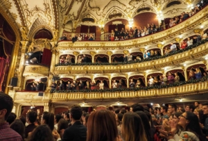 A full house in the Ellie Caulkins Opera House