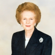 Portrait of Margaret Thatcher