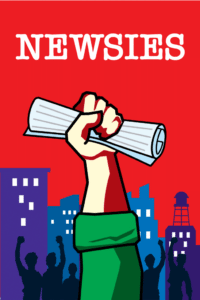 Promotional poster for Newsies