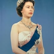 An official portrait of Queen Elizabeth II from 1959