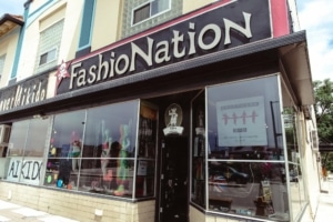 The exterior of FashioNation