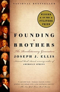 Book cover of Founding Brothers: The Revolutionary Generation by Joseph J. Ellis