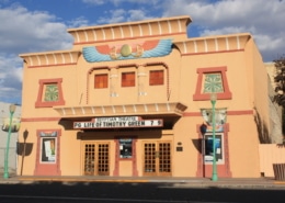 Exterior of the Egyptian Theatre in Delta, Colorado