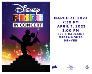 Promotional image for Disney PRIDE in Concert