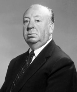 Portrait of Alfred Hitchcock