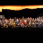 The cast and crew of Cherry Creek High School's Man of La Mancha