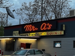 Exterior of Mr. A's