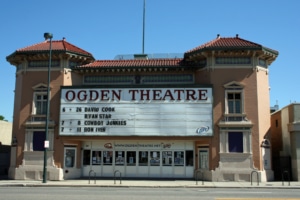 Exterior of the Ogden Theatre